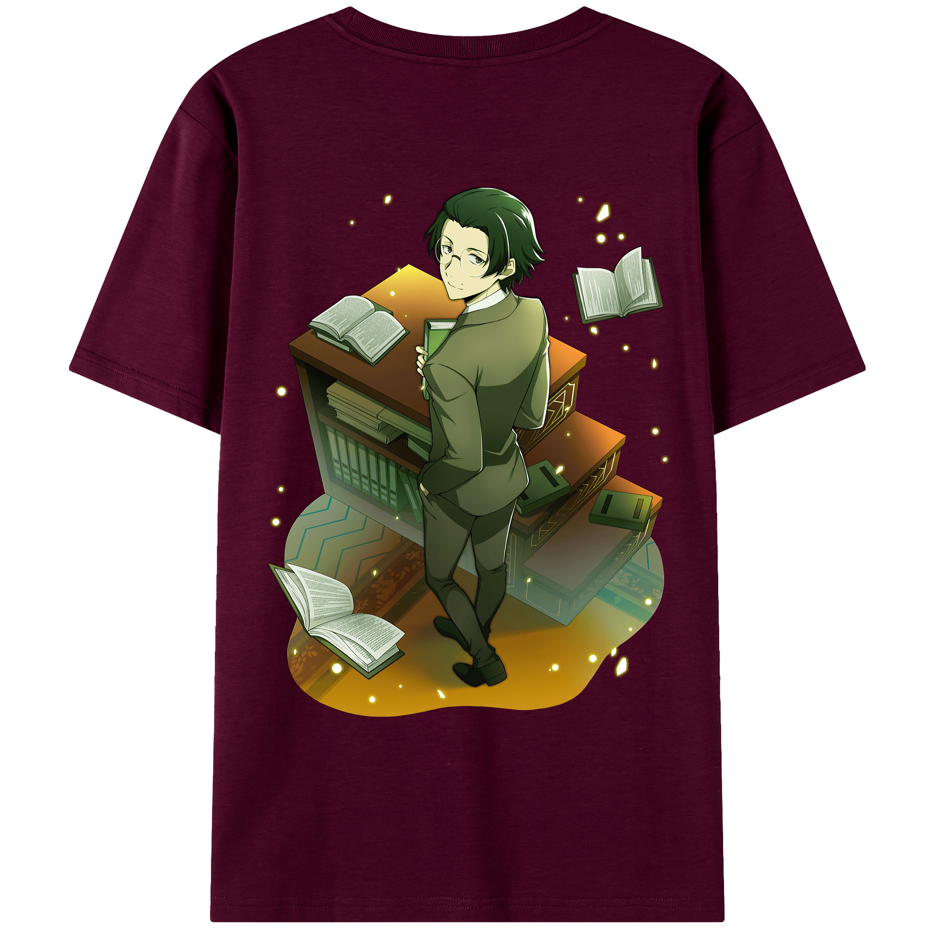 （画像用） 文豪ストレイドッグス Bungo Stray Dogs レディース半袖Tシャツ(バックプリント)